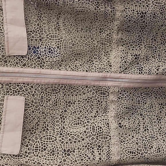 TODAY⚡️NWT Elie Tahari Lace Utility Jacket sz S - Picture 3 of 10